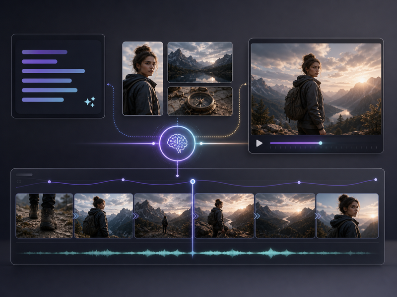 AI Video Generation visual