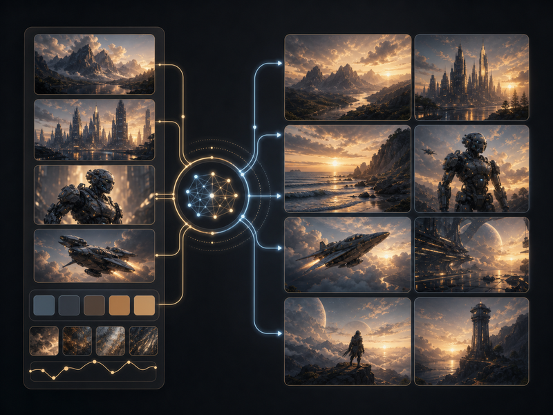 Training and Style Workflows visual