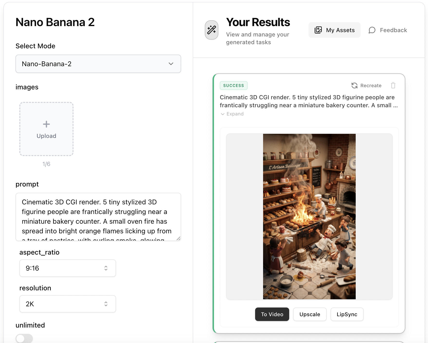 Step 2: Create the Rescue Image with Nano Banana 2