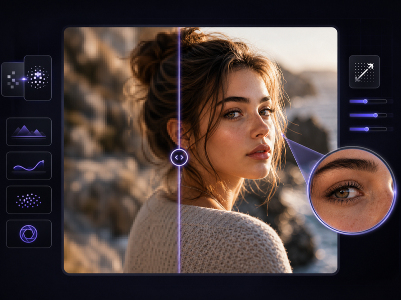 Enhance, Upscale, and Edit Visuals visual